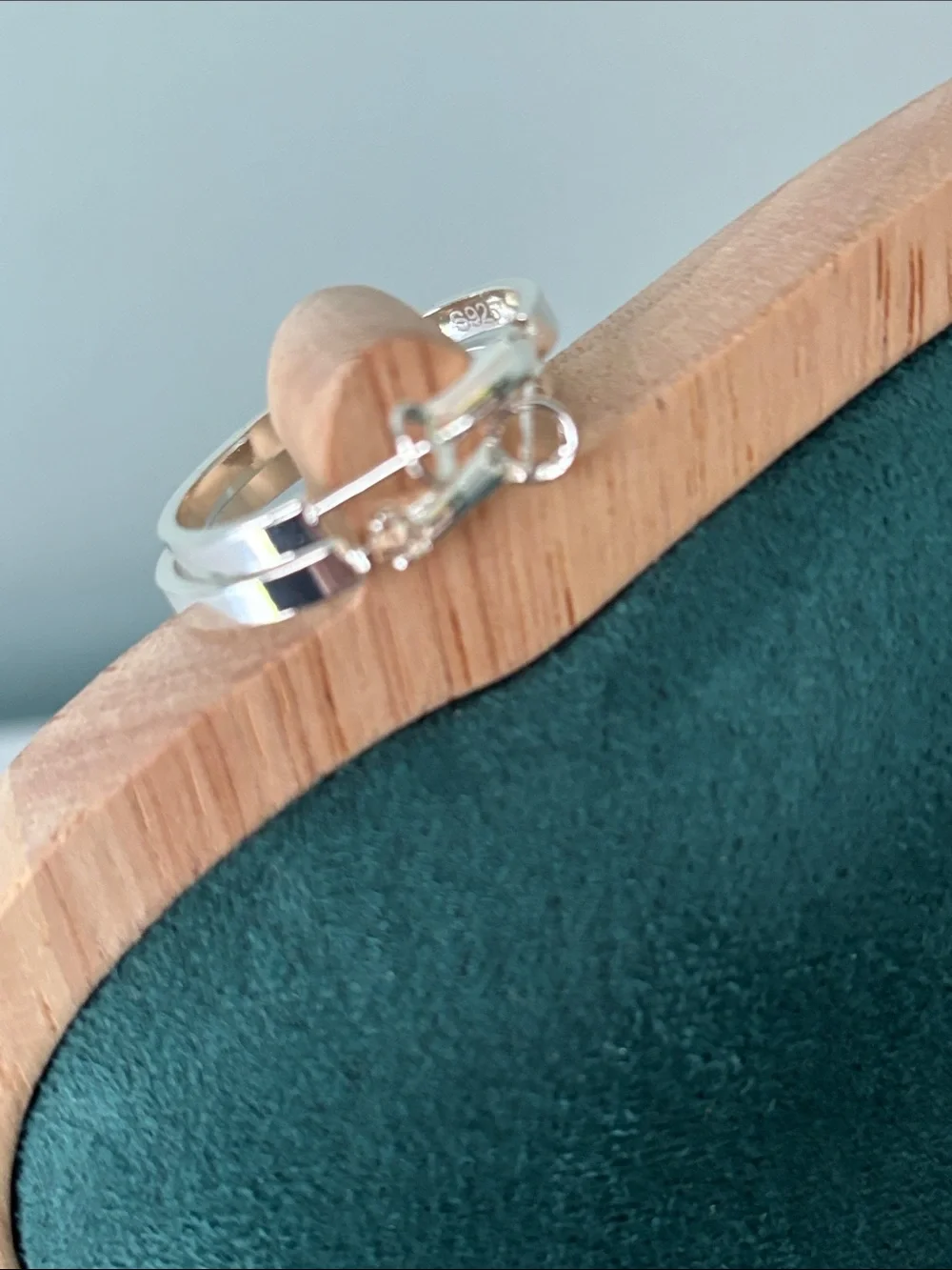 Classic  925 Silver Hoop Earrings - Sleek Women Jewelry